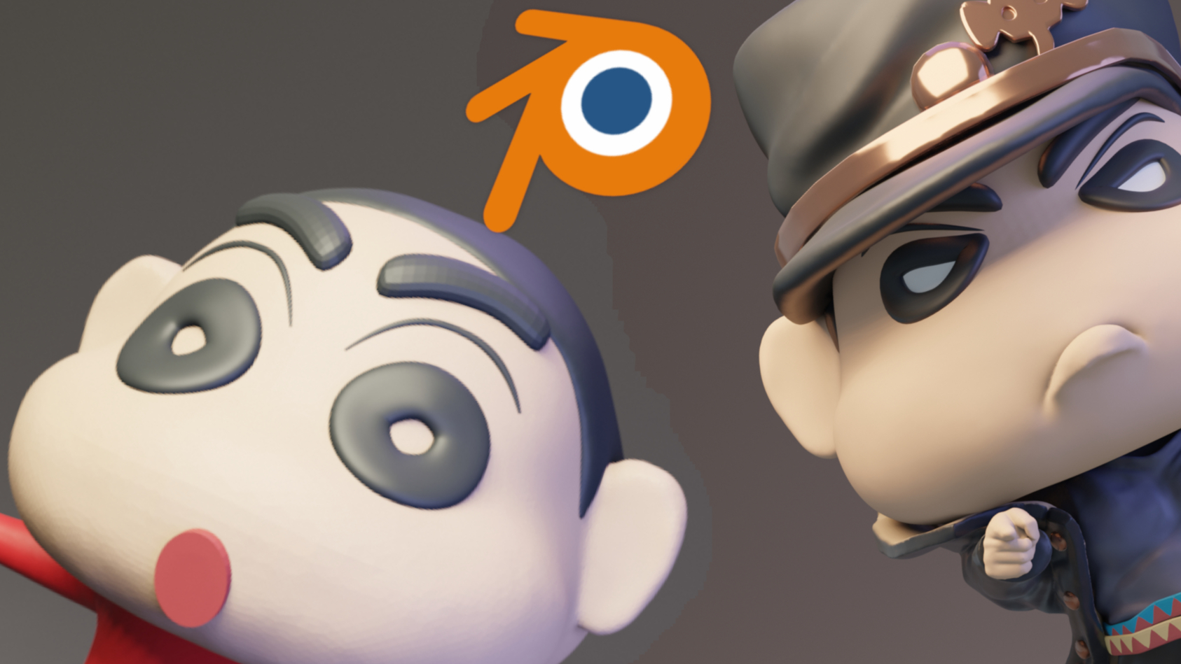 【Blender】春日部最无敌幼儿园学生